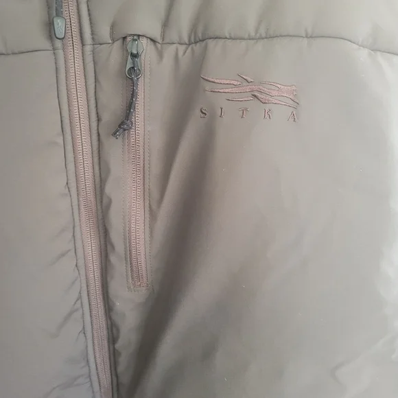 Sitka Brown Insulated Zip-Up Jacket - Picture 2 of 10